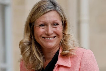 Bà Yaël Braun-Pivet trở thành nữ Chủ tịch Quốc hội đầu tiên của Pháp vào ngày 28/6/2022. (Ảnh: BFMTV)