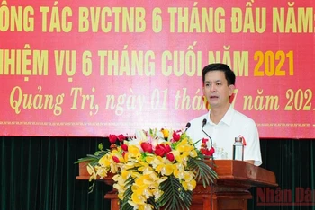 Ông Lê Quang Tùng - Bí thư Tỉnh ủy Quảng Trị làm Trưởng Ban Chỉ đạo phòng, chống tham nhũng, tiêu cực của tỉnh.