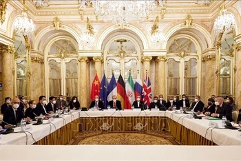 Toàn cảnh vòng đàm phán về khôi phục thỏa thuận hạt nhân Iran ở Vienna, Áo ngày 3/12/2021. (Ảnh: THX/TTXVN)