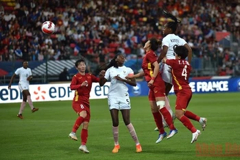 Đội tuyển nữ Việt Nam thua trước đội tuyển thứ 3 thế giới
