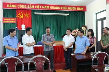 Lãnh đạo tỉnh Phú Thọ kiểm tra công tác chuẩn bị thi tại huyện Phù Ninh.