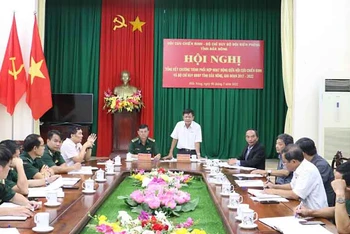 Tăng cường phối hợp bảo vệ chủ quyền an ninh biên giới giữa Bộ Chỉ huy Bộ đội Biên phòng và Hội Cựu chiến binh tỉnh Đắk Nông.