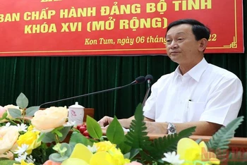 Đồng chí Dương Văn Trang, Uỷ viên Trung ương Đảng, Bí thư Tỉnh uỷ, Chủ tịch Hội đồng nhân dân tỉnh Kon Tum giữ chức Trưởng Ban Chỉ đạo.