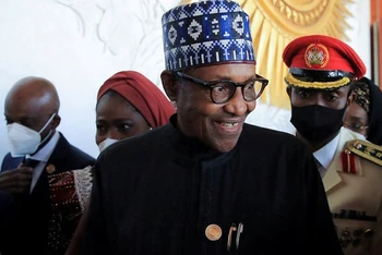 Tổng thống Nigeria Muhammadu Buhari. (Ảnh: REUTERS)