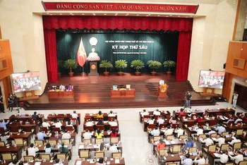 Toàn cảnh kỳ họp thứ 6 HĐND TP Hồ Chí Minh khóa 10.