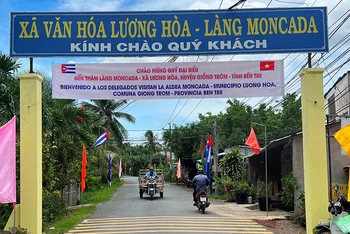 Làng Moncada - Nơi thắm đượm tình hữu nghị Việt Nam-Cuba 
