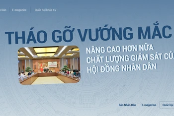 Bài 3: Tháo gỡ vướng mắc, nâng cao hơn nữa chất lượng giám sát của Hội đồng nhân dân