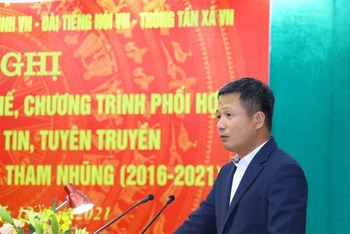 Ông Đỗ Đức Hoàng, Phó Tổng Giám đốc Đài Truyền hình Việt Nam là thành viên Ban Chỉ đạo. (Ảnh: TTXVN)