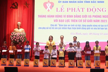 Bắc Ninh phát động Tháng Hành động vì bình đẳng giới.