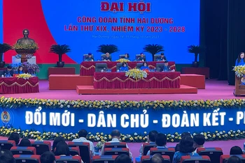 Đại hội Công đoàn tỉnh Hải Dương lần thứ 19 (nhiệm kỳ (2023-2028).