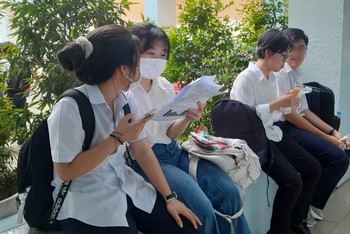 Thí sinh tham gia kỳ thi đánh giá năng lực đợt 1 năm 2023 tại Trường đại học Lạc Hồng (tỉnh Đồng Nai) do Đại học Quốc gia Thành phố Hồ Chí Minh tổ chức.