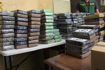 Lượng lớn cocaine bị bắt giữ tại Hà Lan khi tìm cách vận chuyển vào châu Âu. (Nguồn: europol.europa.eu)