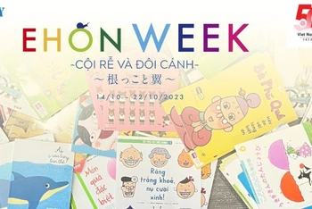 Nhiều hoạt động về sách cho trẻ nhỏ sẽ diễn ra tại “Tuần lễ sách kết nối - Ehon Week” Nhật Bản. (Ảnh: Ban Tổ chức)