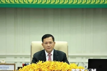 Tiến sĩ Hun Manet, tân Thủ tướng Chính phủ Hoàng gia Campuchia. (Ảnh: AKP/TTXVN)