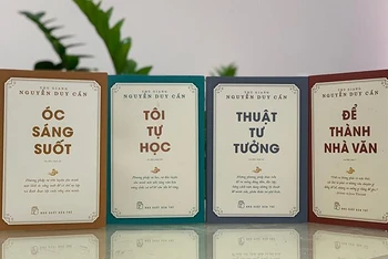 Bộ sách “Tự học” của học giả Thu Giang Nguyễn Duy Cần.