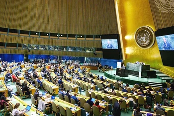 Phiên khai mạc Khóa họp lần thứ 78 của Đại hội đồng LHQ. Ảnh: UN