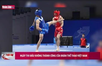 Ngày thi đấu không thành công của Đoàn thể thao Việt Nam