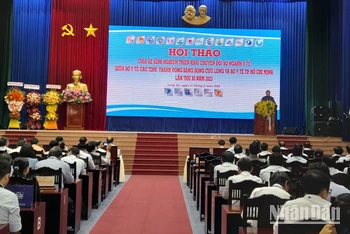 Quang cảnh hội thảo.
