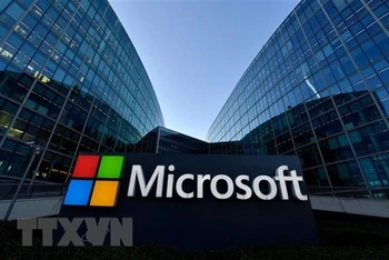 Microsoft rơi vào tầm ngắm của Ủy ban châu Âu. (Ảnh: AFP/TTXVN)