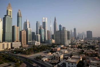 Toàn cảnh thành phố Dubai, năm 2021. (Ảnh: Reuters)