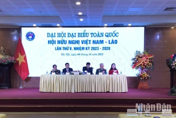 Đại hội đại biểu toàn quốc Hội Hữu nghị Việt Nam-Lào lần thứ V.