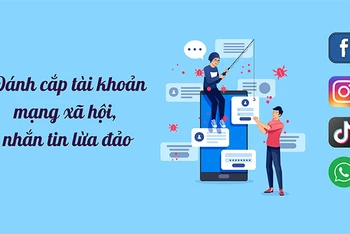 Cảnh báo đánh cắp tài khoản mạng xã hội để nhắn tin lừa đảo