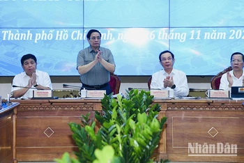 Thủ tướng Phạm Minh Chính phát biểu tại Hội nghị.
