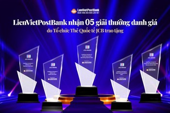 LienVietPostBank được vinh danh 5 hạng mục danh giá của Tổ chức Thẻ quốc tế 
