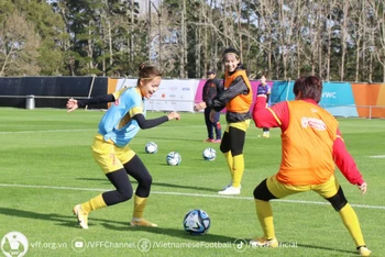 Đội tuyển nữ Việt Nam hướng tới mục tiêu mới sau hành trình World Cup nữ 2023. (Ảnh: VFF)
