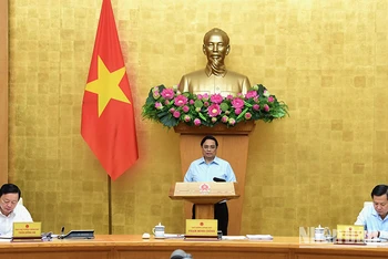 Thủ tướng Phạm Minh Chính dự và chủ trì phiên họp.