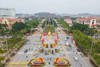 Đường hoa Bắc Ninh là một trong những không gian tỉnh Bắc Ninh chuẩn bị cho đón Xuân 2023 và Festival "Về miền Quan họ 2023".