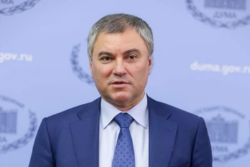 Chủ tịch Duma Quốc gia Liên bang Nga Vyacheslav Victorovich Volodin.