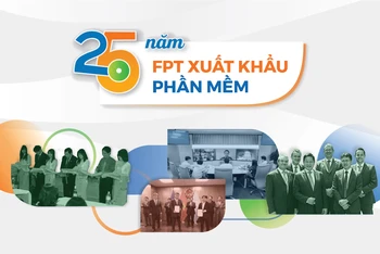 Hành trình 25 năm FPT ghi dấu trên bản đồ cộng nghệ thế giới