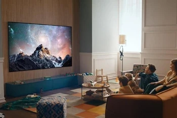 LG sẽ cho ra mắt dòng tivi OLED evo Gallery Edition lớn nhất thế giới. (Nguồn: mensgear.net) 