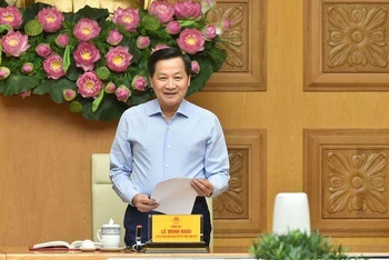Phó Thủ tướng Chính phủ Lê Minh Khái.