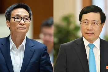 Quốc hội đã phê chuẩn việc miễn nhiệm 2 Phó Thủ tướng Chính phủ Phạm Bình Minh và Vũ Đức Đam.