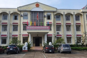 Tòa án nhân dân tỉnh Quảng Nam.