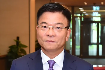 Phó Thủ tướng Chính phủ Lê Thành Long. (Ảnh: THỦY NGUYÊN)