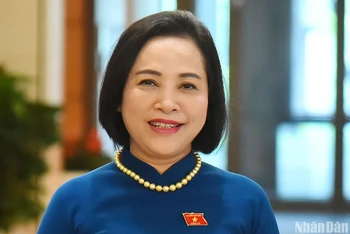 Phó Chủ tịch Quốc hội Nguyễn Thị Thanh. (Ảnh: THỦY NGUYÊN)