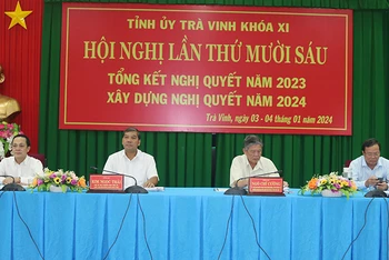 Hội nghị Ban Chấp hành Đảng bộ tỉnh Trà Vinh lần thứ 16.