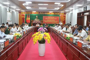 Hội thảo khoa học “Đồng chí Phạm Thái Bường, người cộng sản trung kiên của cách mạng Việt Nam".