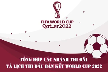 Tổng hợp các nhánh thi đấu và lịch thi đấu bán kết World Cup 2022
