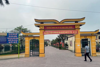 Một trụ sở dôi dư sau sáp nhập tại xã Nam Phúc Thăng (Cẩm Xuyên, Hà Tĩnh) được chuyển đổi công năng thành trường học. 