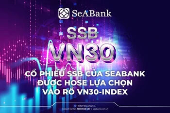Cổ phiếu SSB được lựa chọn vào rổ VN30-Index