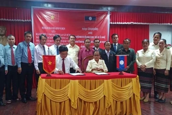 Ủy ban Mặt trận Tổ quốc Việt Nam tỉnh Thừa Thiên Huế ký kết Biên bản ghi nhớ với Ủy ban Mặt trận Lào xây dựng đất nước tỉnh Sekong (Lào).