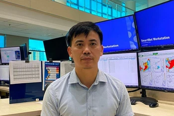 Ông Nguyễn Văn Hưởng, Trưởng phòng Dự báo Thời tiết Trung tâm Dự báo khí tượng thủy văn quốc gia.