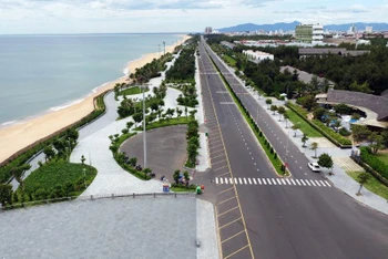 Nhiều dự án nhà ở đô thị đang triển khai, góp phần hình thành những khu đô thị hiện đại ven biển Phú Yên. 