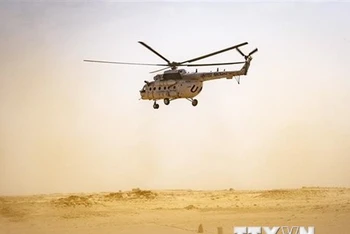Máy bay trực thăng Mi-8. (Ảnh: AFP/TTXVN)