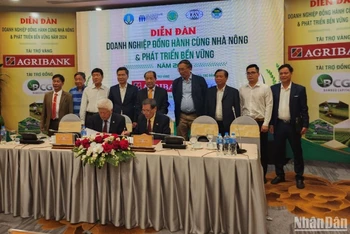 Ký kết Hợp tác giữa Tổng hội Nông nghiệp và Phát triển nông thôn Việt Nam với Hội đồng kinh doanh Mỹ-Việt.