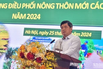 Thứ trưởng Trần Thanh Nam phát biểu tại Hội nghị.